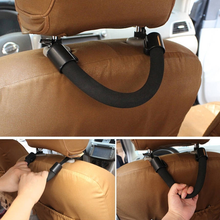 SHUNWEI Car Assistance Support Strap, Chair Rear Seat Headrest Hanger Bag Hook Holder,Car Safety ...