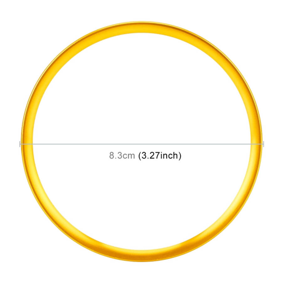 Car Auto Steering Wheel Ring Cover Trim Sticker Decoration for Audi A4L / A3 / A5 2017-2019