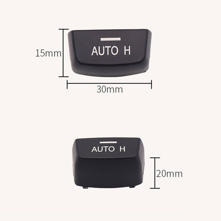 Auto H Switch Cover Replacement Handbrake H Key Button for BMW X3 / X4 E70 / E71, Auto H Switch C...