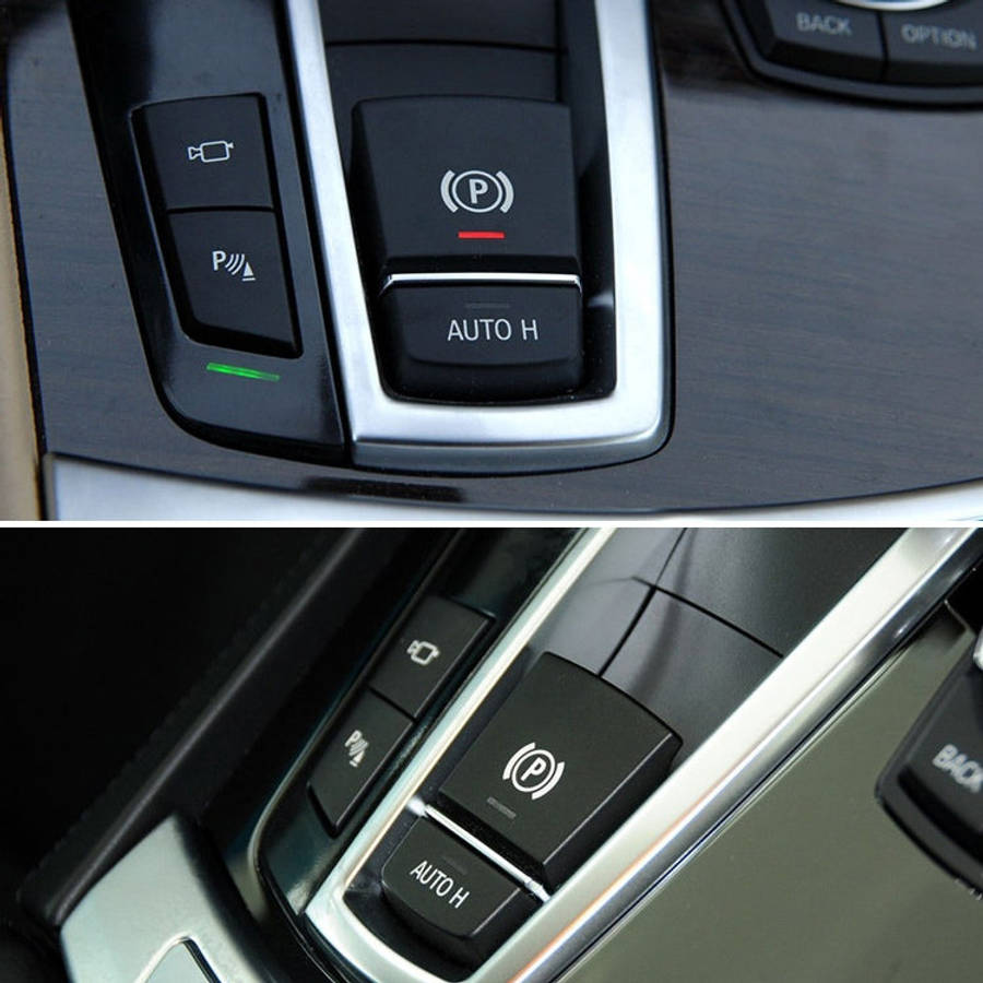 Auto Parking Switch Cover Replacement Handbrake P Key Button 61316822518 for BMW 5 / 6 Series 200...