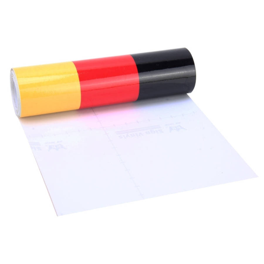 5m German Flag Car Plastic Wrap Sticker Decal Film, Germany Natianality Flag/5m