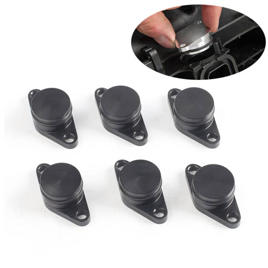 6 PCS 22mm Swirl Flap Flaps Delete Removal Blanks Plugs for BMW M57 (6-cylinder), 22mm (Silver), ...