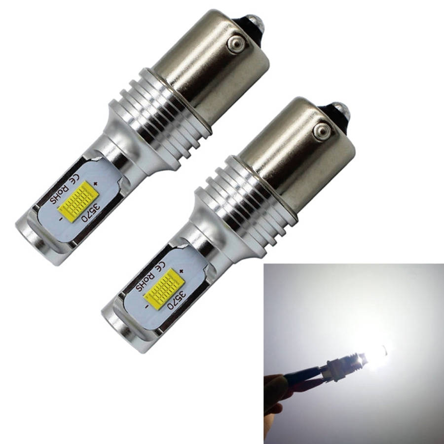 2 PCS Decode 1156/BA15S 72W LED Bulbs Light Car Auto Turn Lamp Backup Light, DC 12-24V, White, Ye...