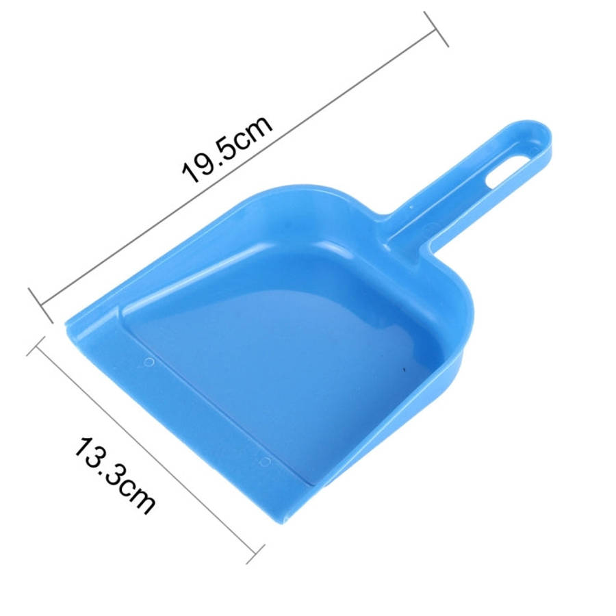 Mini Desktop Car Keyboard Sweep Cleaning Brush Small Broom Dustpan Set, 1  Set (Blue)