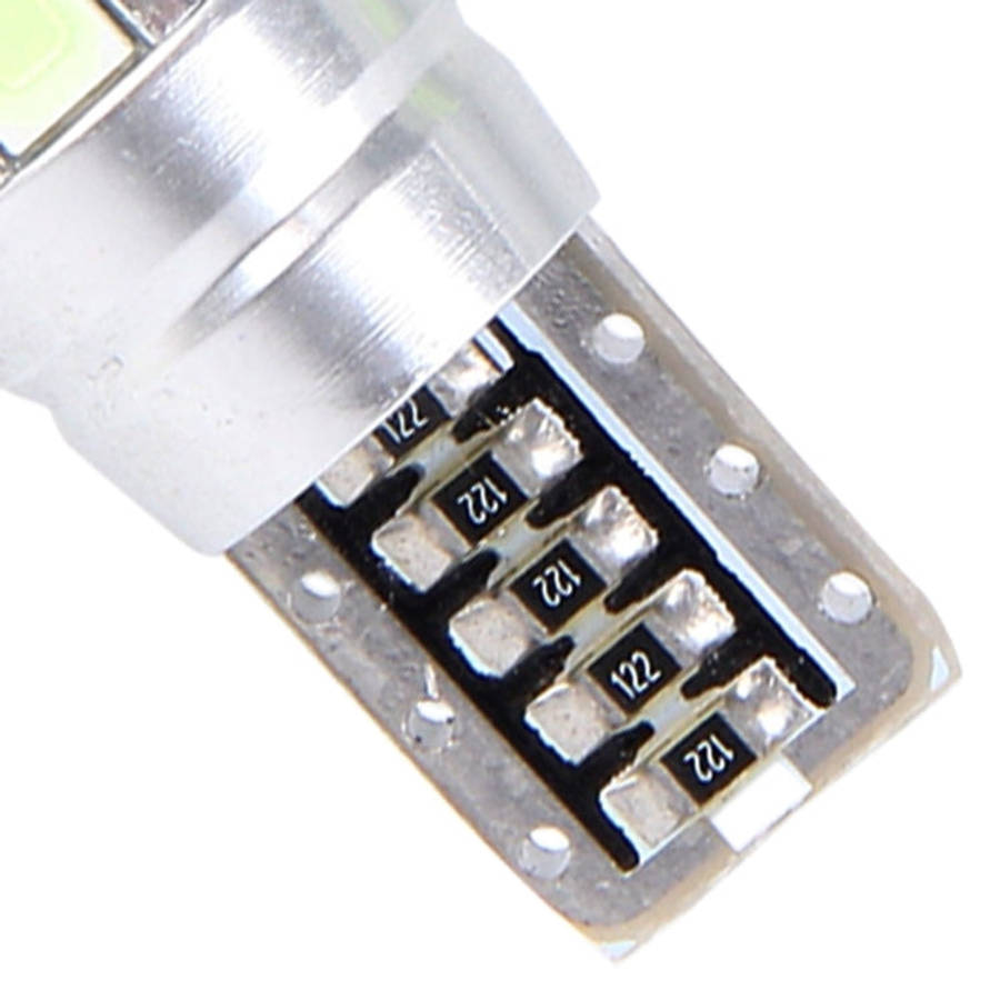 2PCS T10 6W Ice Blue Light 10 SMD 5630 LED Error-Free Canbus Car Clearance Lights Lamp, DC 12V, 2...