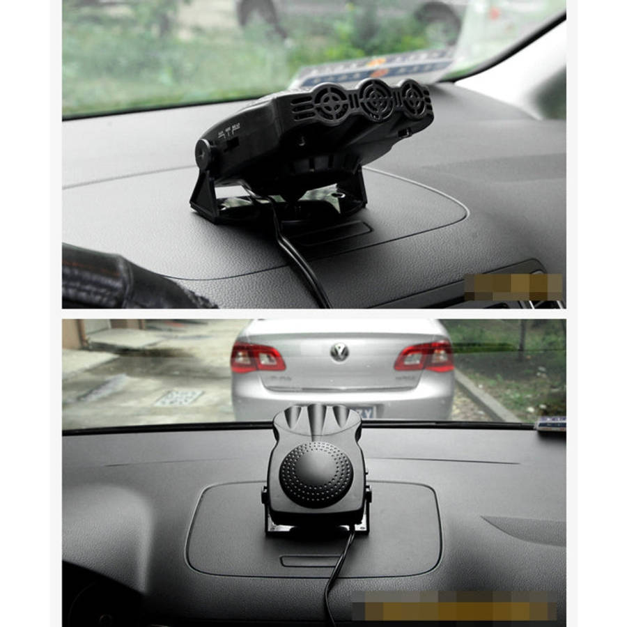 DC 12V 150W Cold and Warm Dual Use Three Outlet Car Auto Electronic Heater Fan Windshield Defrost...