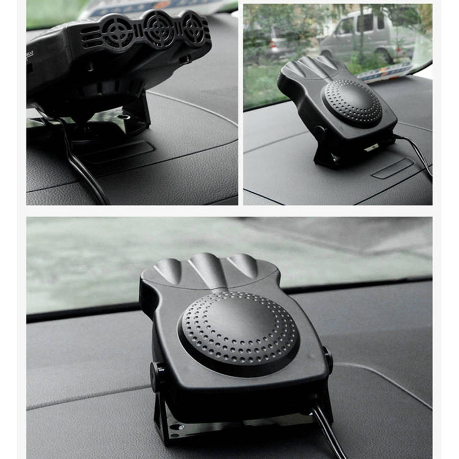 DC 12V 150W Cold and Warm Dual Use Three Outlet Car Auto Electronic Heater Fan Windshield Defrost...