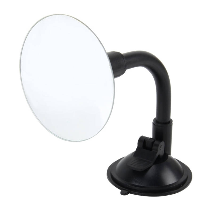 360 Degree Adjustable Car Interior Windshield Circular Blind Spot Mirror with Sucking Cup Holder,...
