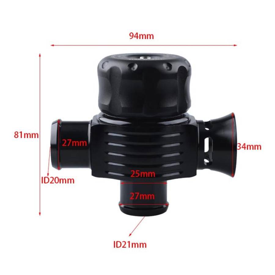 Car Modification Adjustable Blow Off Valve Turbine Relief Valve, Double Side