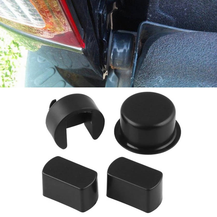 4 PCS Automotive ABS Tailgate Hinge Pivot Bushing Insert Kit for Ford / Dodge E7TZ-99430B22-A, Fo...