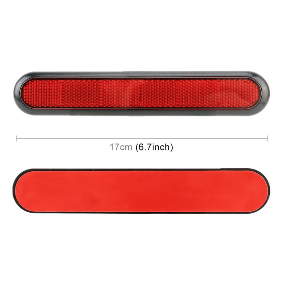 3R-2150 2 PCS Car Plastic Reflect Warning Sticker Outside Sticker, 3R-2150
