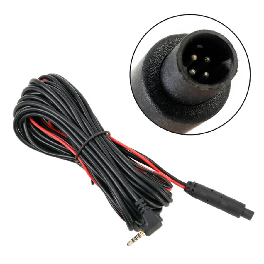 15m Universal Car 4P Reversing Camera Extension Cord Rearview Mirror Vehicle Traveling Data Recor...