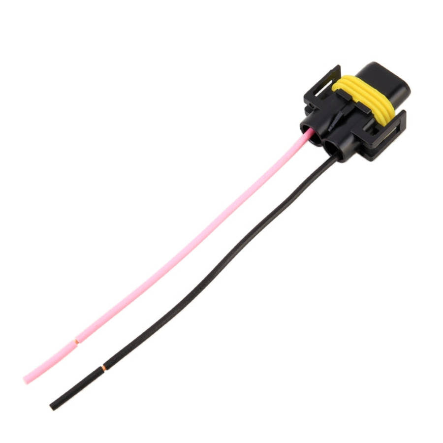 H11 Bulb Holder Base Male Socket with Wire, H11