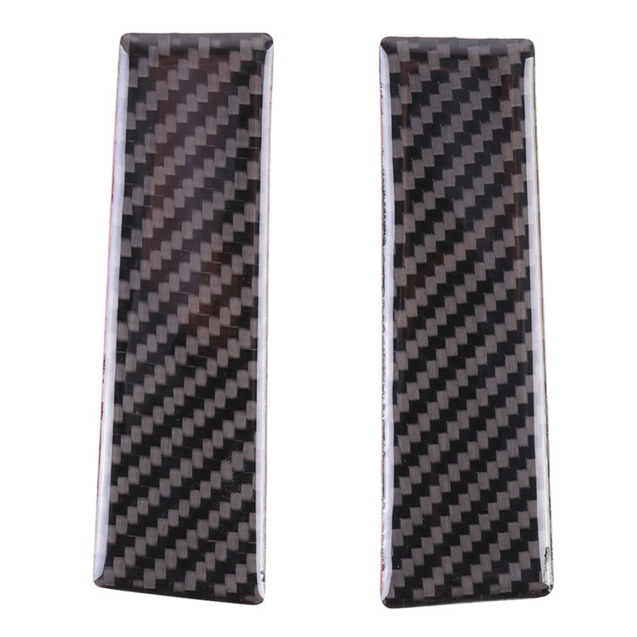 2 PCS Car Central Display Panel Decorative Sticker for Ford Mustang 2015-2020, Central Display Panel
