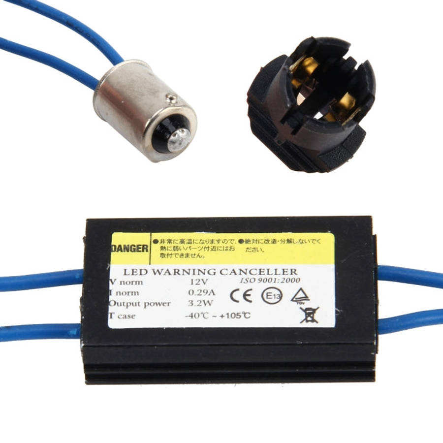 2 PCS BA9S Universal Car Auto Canbus Warning Error-free Decoder Adapter Car Canbus Error Cancelle...