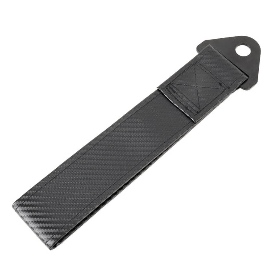 Car Universal Tow Strap Screw Hole Carbon Fiber Towing Rope, Screw Hole