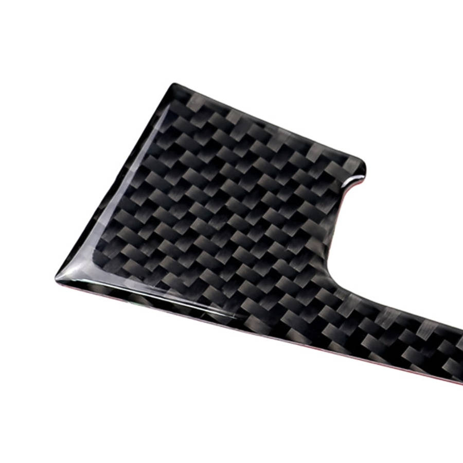 Car Carbon Fiber Gear Position Panel Frame Decorative Sticker for Volkswagen Golf 7 2018-, withou...