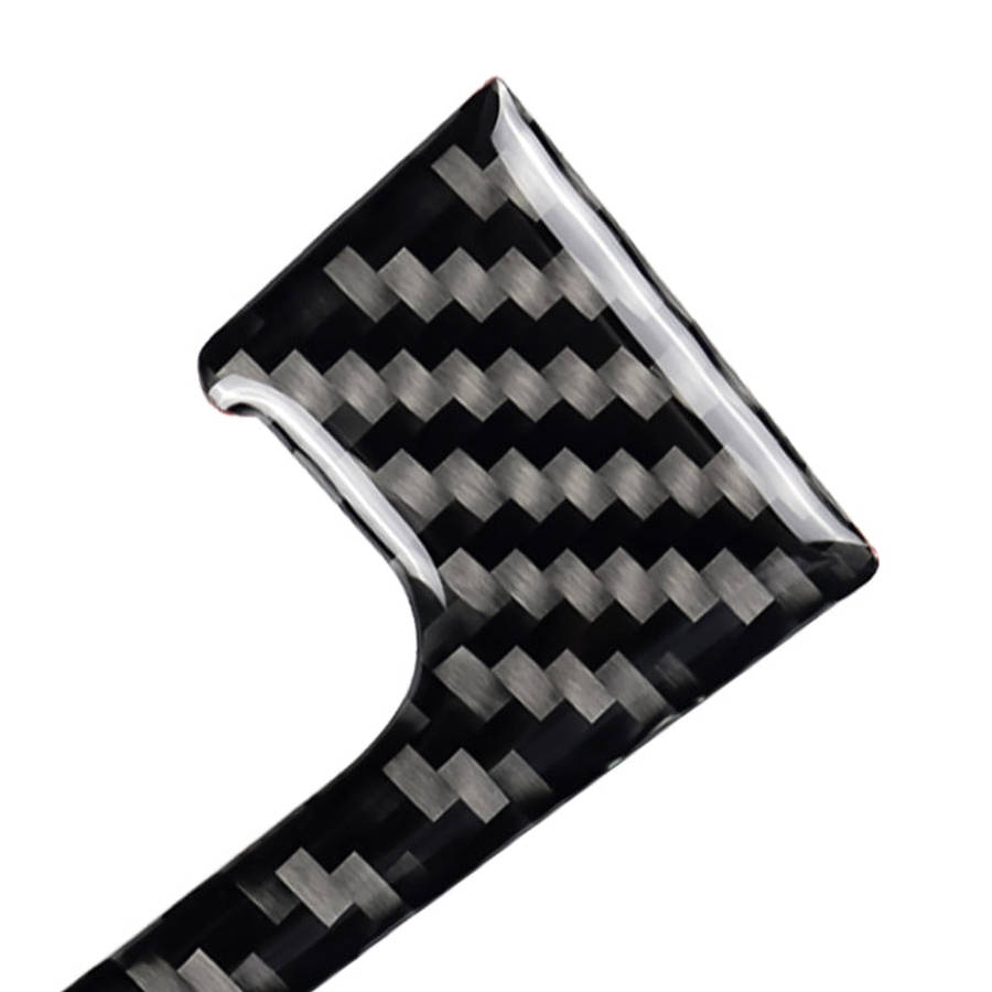 Car Carbon Fiber Gear Position Panel Frame Decorative Sticker for Volkswagen Golf 7 2013-2017, wi...