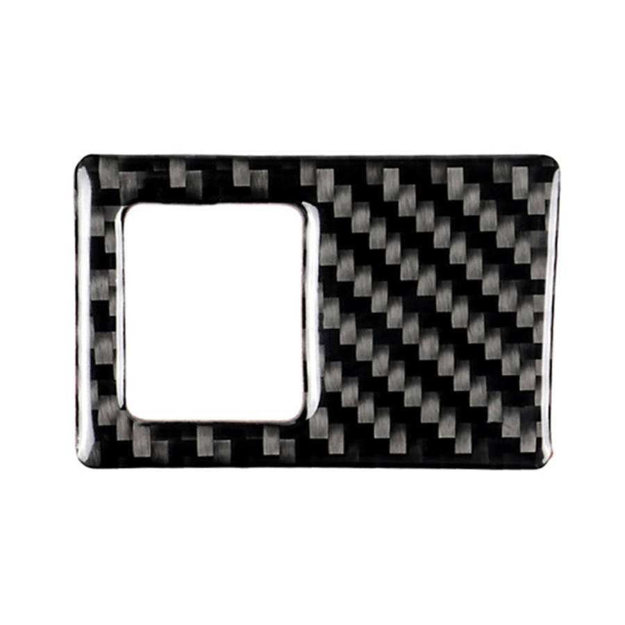 Car Carbon Fiber Emergency Light Frame Decorative Sticker for Volkswagen Golf 7 2013-2017, Left D...