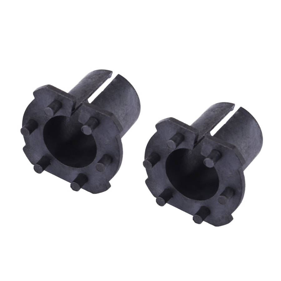 1 Pair H1 Xenon HID Headlight Bulb Base Retainer Holder Adapter for Mazda New 6/3, Opel, Mitsubis...