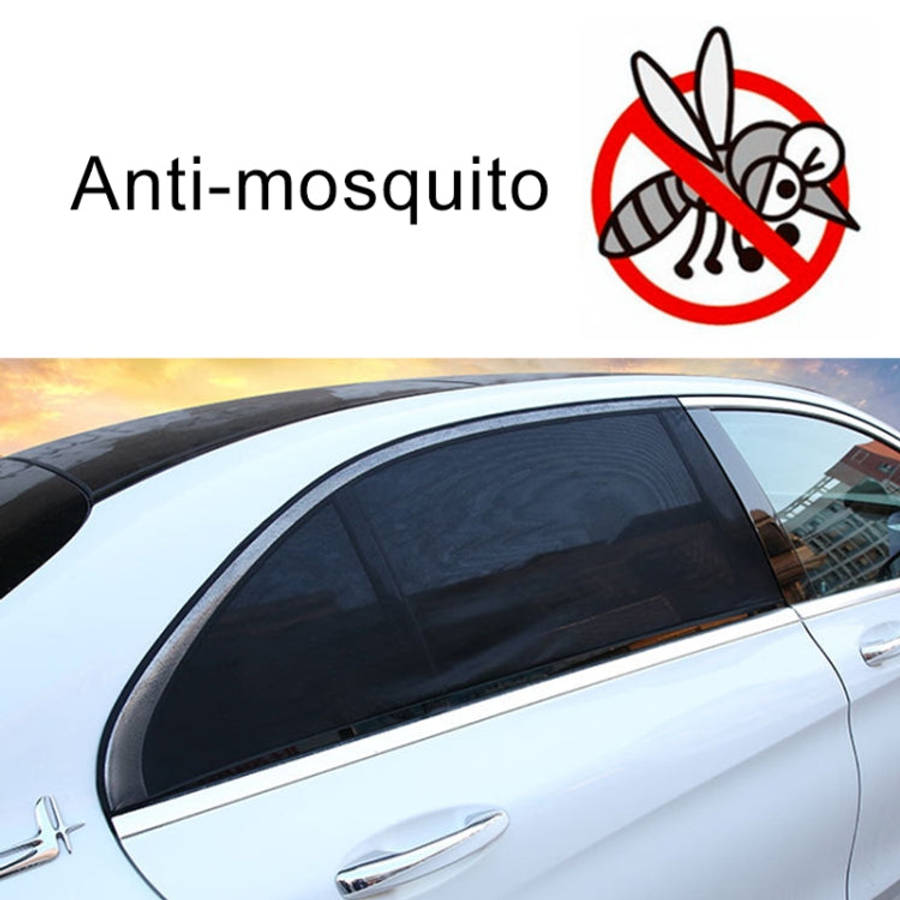 2 PCS Car Rear Window Net Yarn Sunscreen Insulation Window Sunshade Cover, Size: 113*50cm, Size: ...
