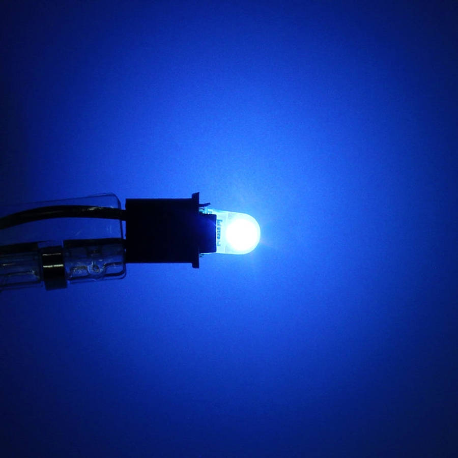 10 PCS T10 W5W DC 12V 1W 60LM Car Clearance Lights LED Marker Lamps with Decoder, Blue Light, Whi...