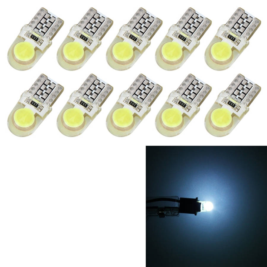 10 PCS T10 W5W DC 12V 1W 60LM Car Clearance Lights LED Marker Lamps with Decoder, Blue Light, Whi...