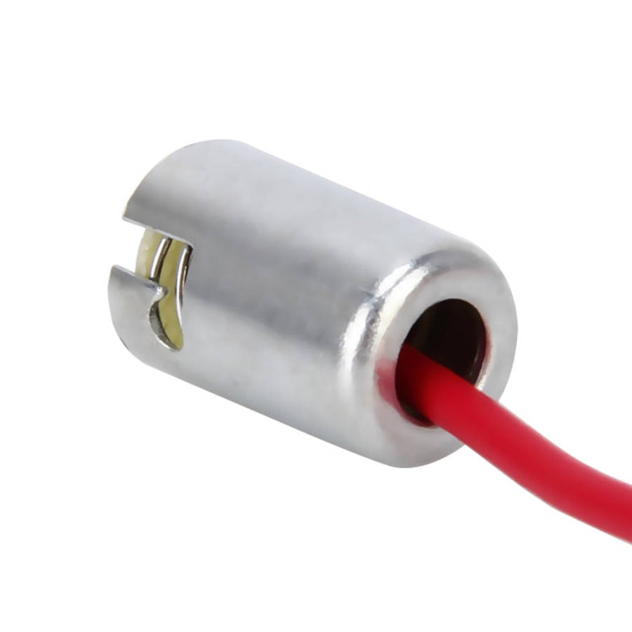 2 PCS BA9S Light Lamp Bulb Holder Base Socket Wire Connector, BA9S