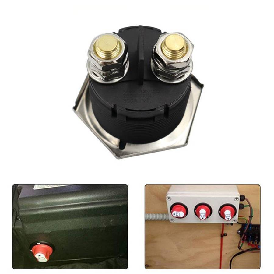 On/Off Car Battery Switch Car Battery Master Switch MAX DC 32V 200A CONT 300A INT Use for Cars / ...