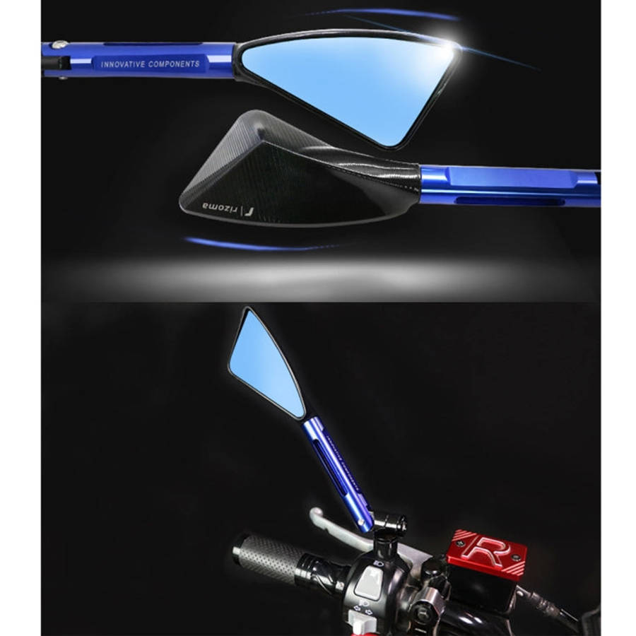 2 PCS Motorcycle Parts CNC Technology Aluminum Alloy Rearview Mirror Side Mirror
