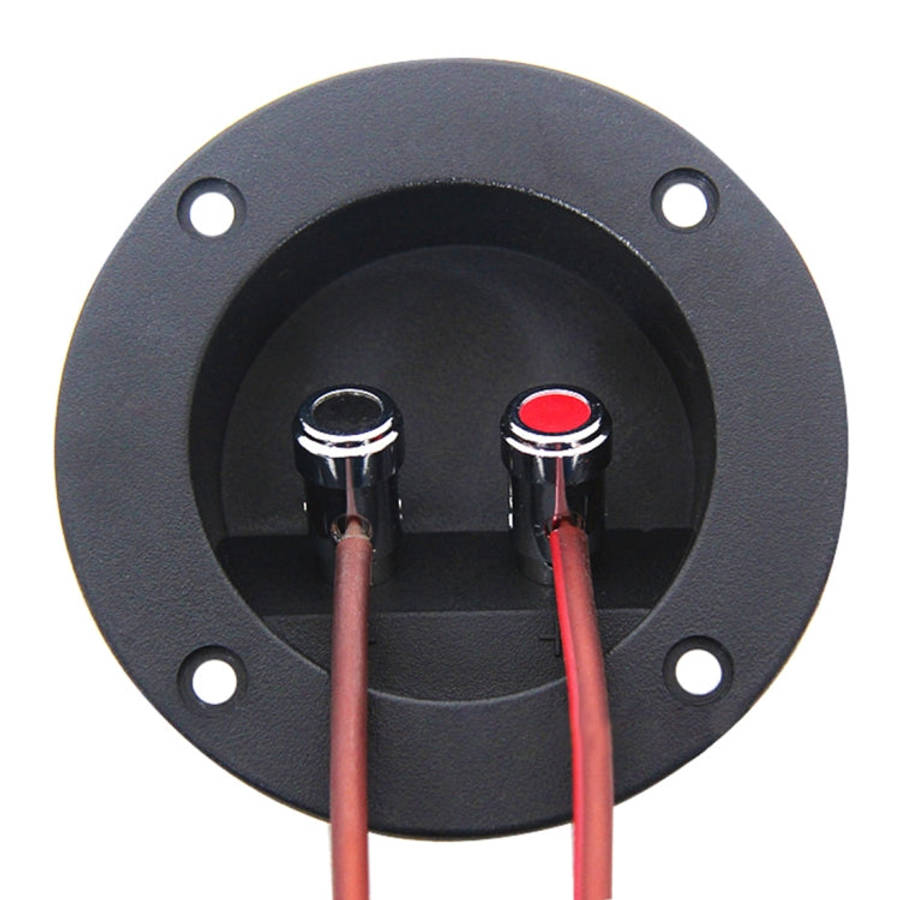 2 PCS DIY Home Car 2 Way Speaker Box Terminal Cup Subwoofer Plugs Stereo Binding Post, Car Stereo...