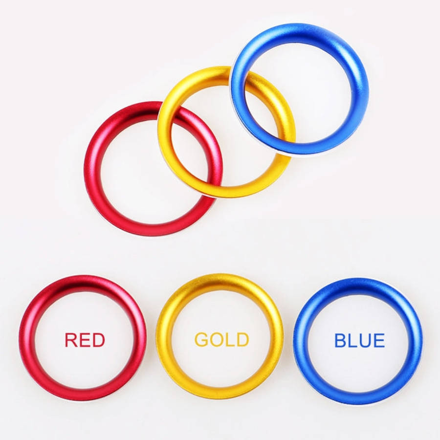 Car Engine Start Key Push Button Ring Trim Aluminum Alloy Sticker Decoration for Mazda, For Mazda