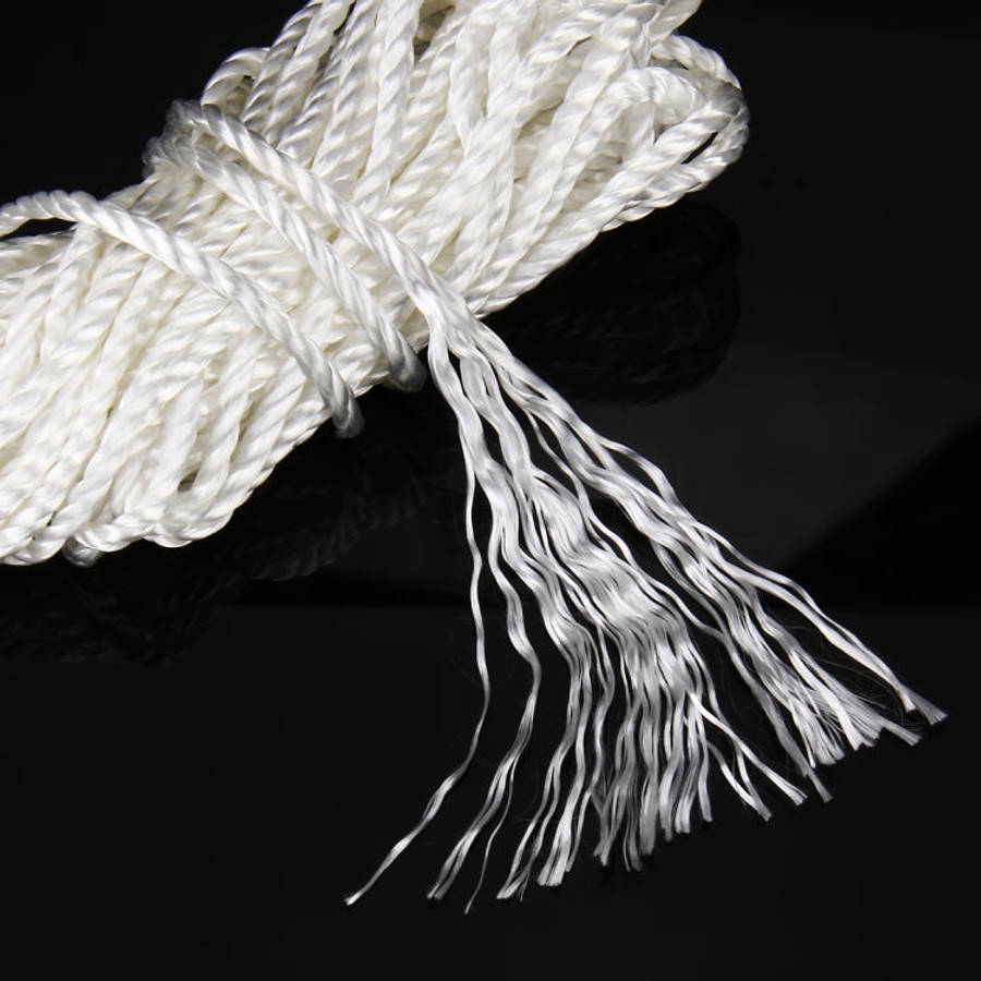 10m Multi-purpose Utility Household Use Camping Gardening Rope Nylon Braided Cord, 10m