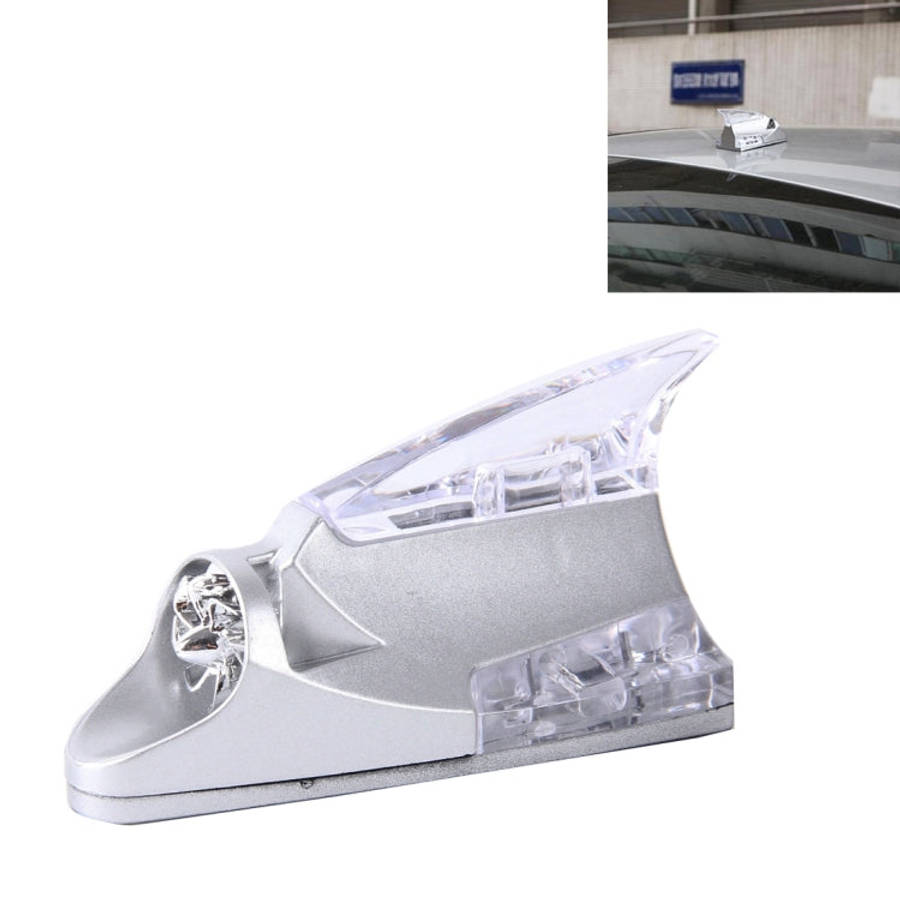 CB-073 Colorful Warning Light Wind Power Shark Fin Antenna Car Decoration, CB-073