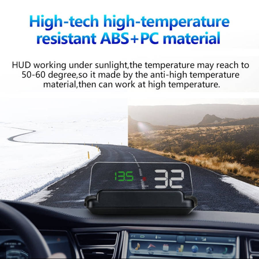 T900 Car GPS HUD Virtual HD Reflection Board Head-up Display, Speed & Driving Distance / Time Dis...