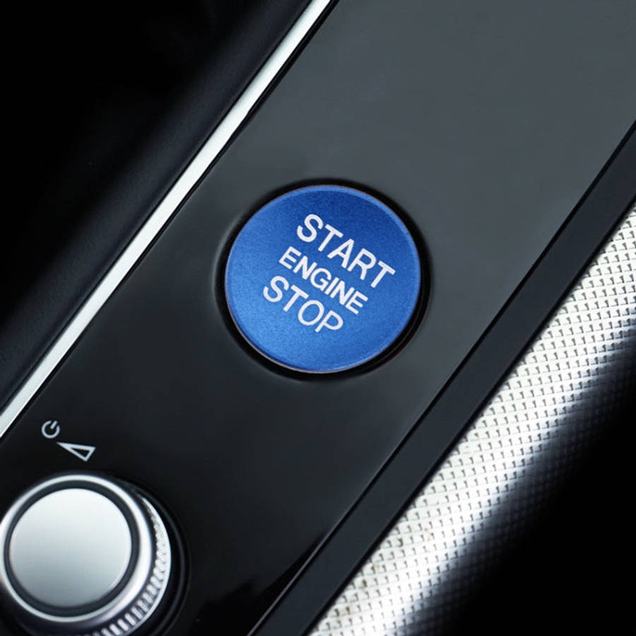 Car Engine Start Key Push Button Cover Trim Aluminum Alloy Sticker Decoration for Audi, For Audi