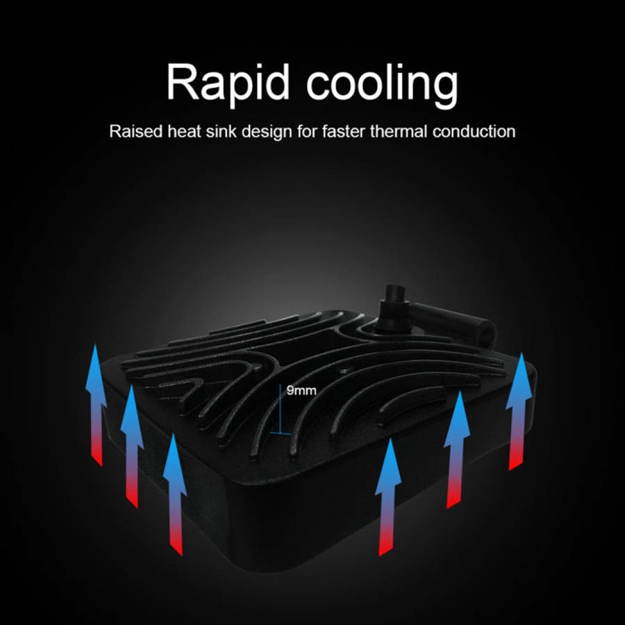 6.7W White Light Square-Shaped Waterproof Car Boat Marine Work Lights Spotlight LED Bulbs, DC 9-3...