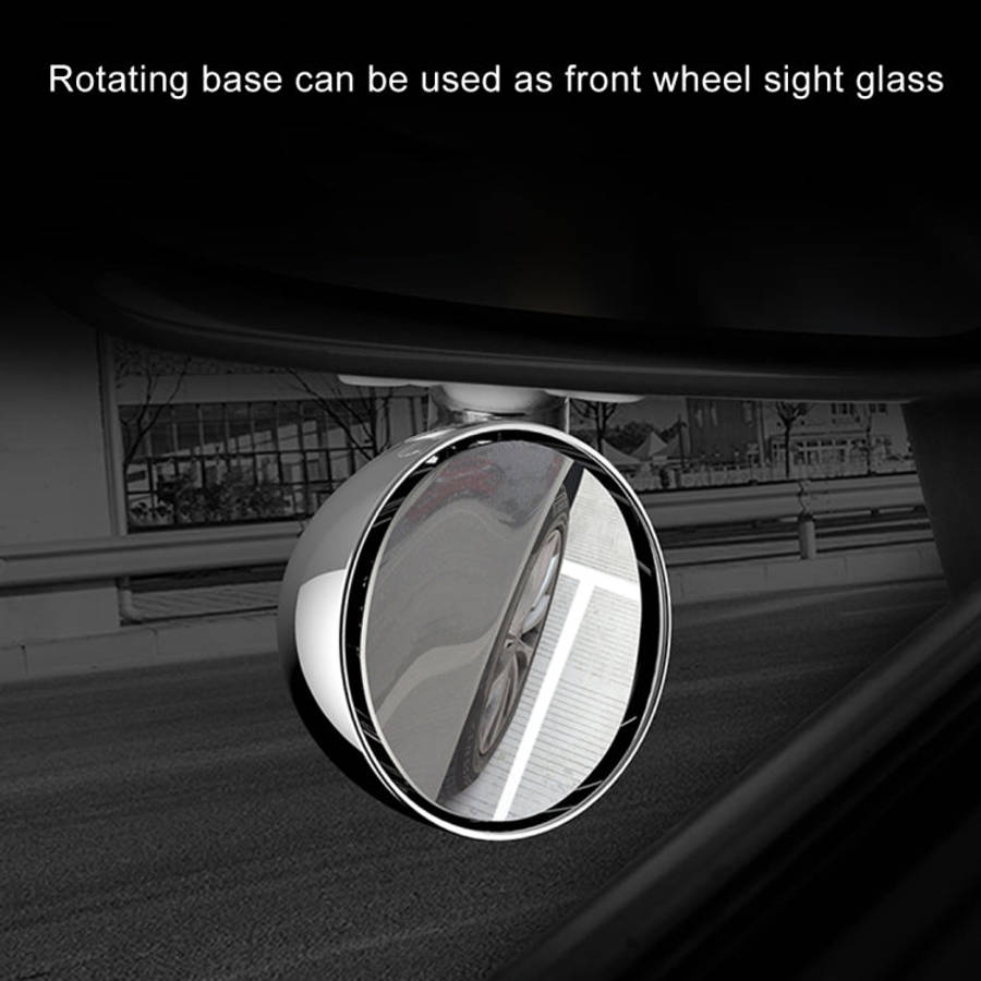 3R-044 Auxiliary Rear View Mirror Car Adjustable Blind Spot Mirror Wide Angle Auxiliary Rear View...