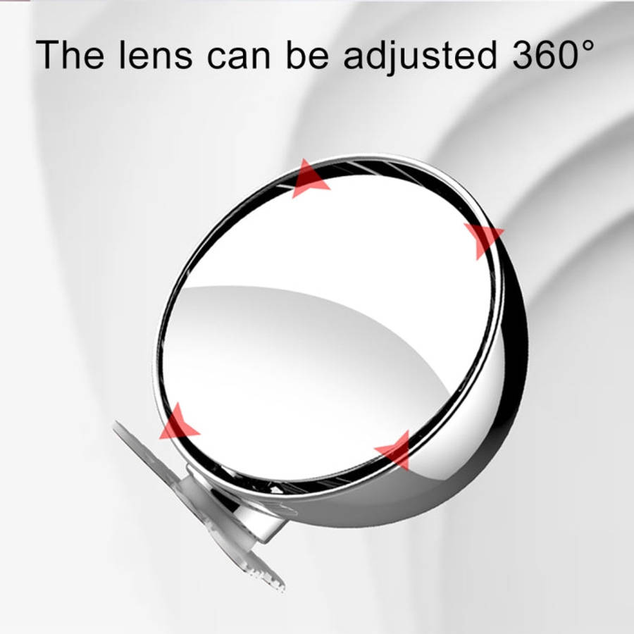 3R-044 Auxiliary Rear View Mirror Car Adjustable Blind Spot Mirror Wide Angle Auxiliary Rear View...