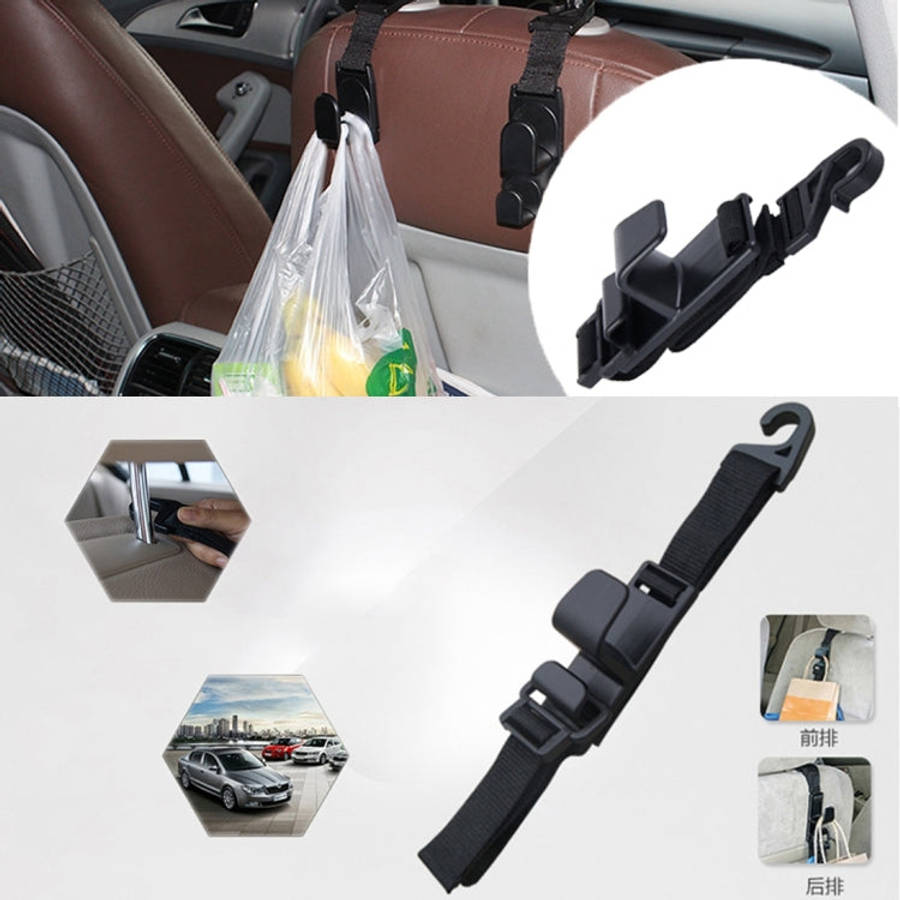 SHUNWEI SD-2512 Car Headrest Hook Universal Adjustable Car Back Seat Headrest Hanger Holder Hook ...
