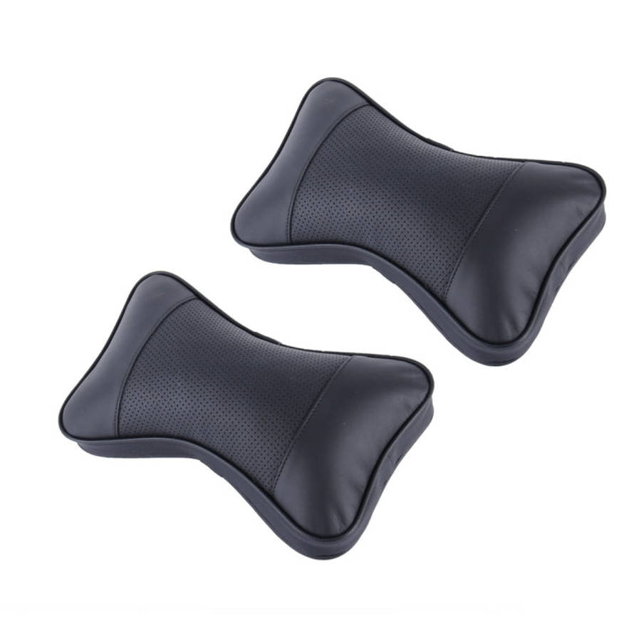 2 PCS MLC-06 Car Neck Pillow Soft Version Lovely Breathe Car Auto Head Neck Rest Cushion Headrest...