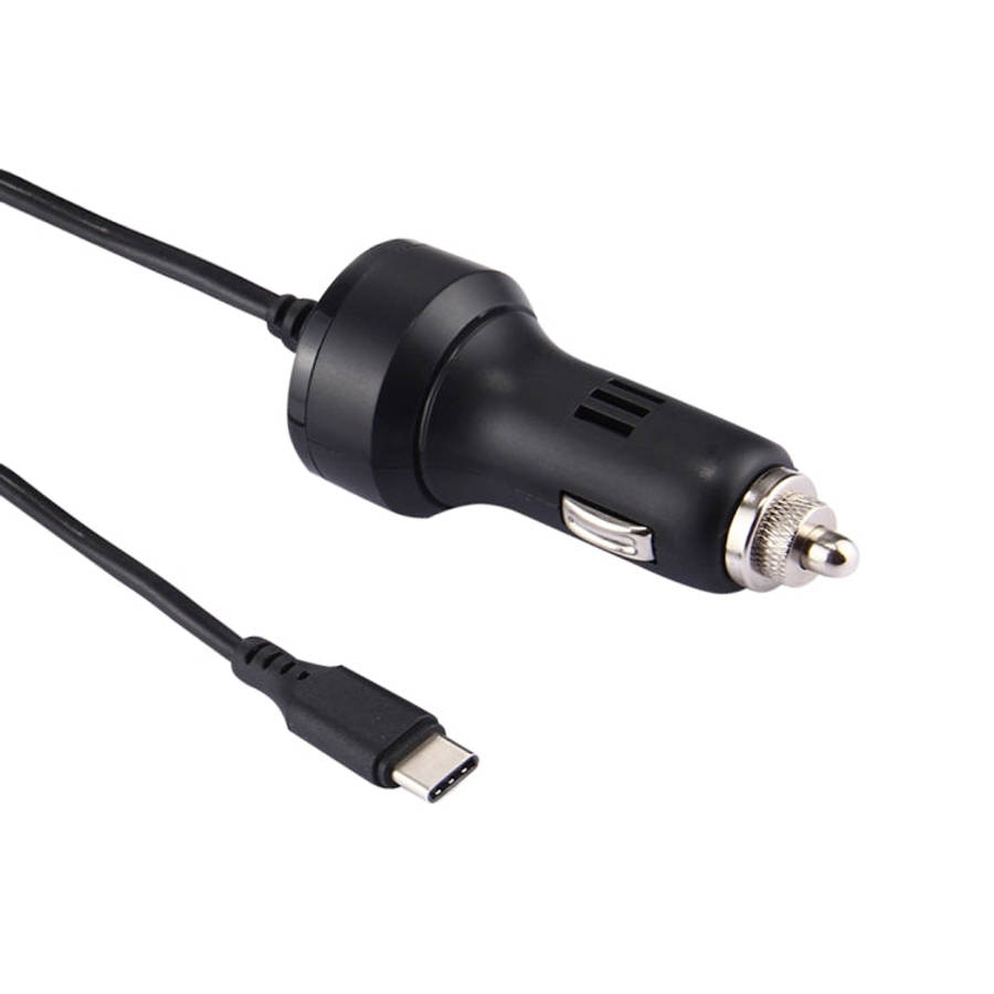 For Nintendo Switch 2.4A USB-C / Type-C Travel Charging Car Charger Adapter, Cable Length: 2m(Bla...