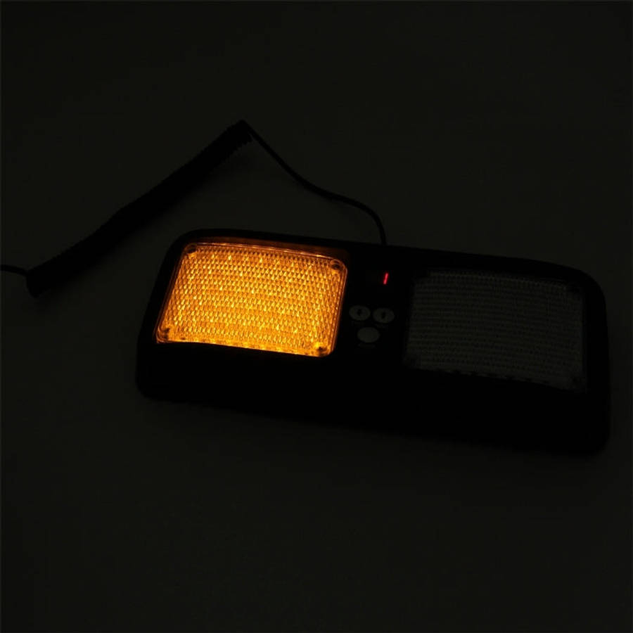 High qulaity DC 12V,9W LED Waterproof Car Sunshade Yellow Light Warning Lights Strobe Emergency L...