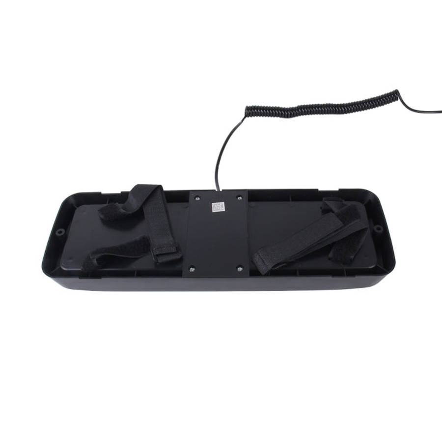 High qulaity DC 12V,9W LED Waterproof Car Sunshade Red Light And Blue Light Warning Lights Strobe...