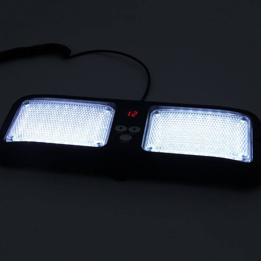 High qulaity DC 12V,9W LED Waterproof Car Sunshade White Light Warning Lights Strobe Emergency Li...