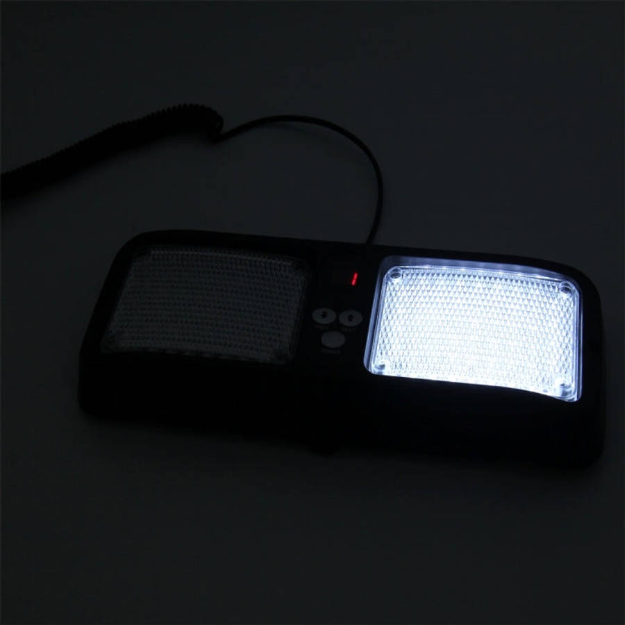 High qulaity DC 12V,9W LED Waterproof Car Sunshade White Light Warning Lights Strobe Emergency Li...