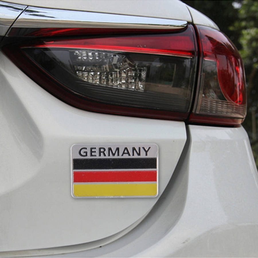 Germany Flag Style Metal Car Sticker, Germany Flag 1, Germany Flag