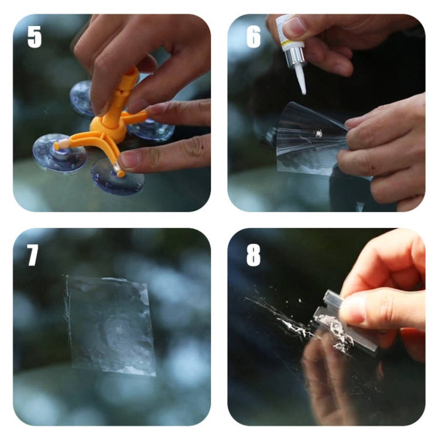 Professional Windscreen Repair Tool Paintless Dent Removal Car Window Windshield Repair Kit Chip ...