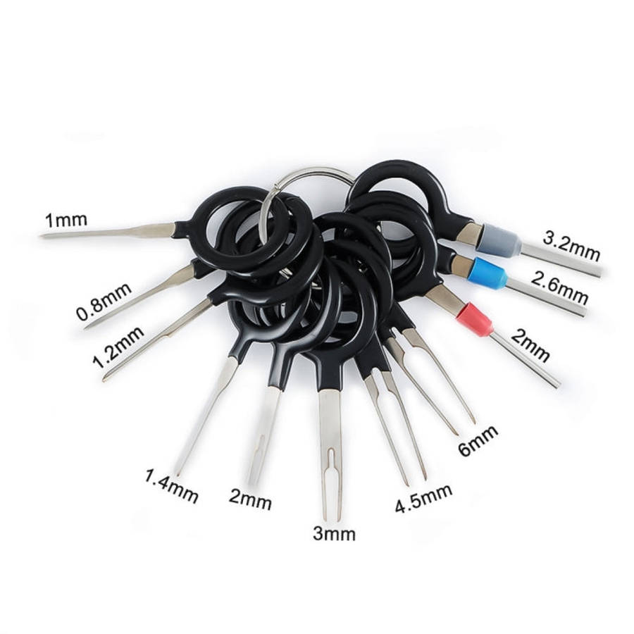11 PCS Auto Car Plug Circuit Board Wire Harness Terminal Extraction Pick Connector Crimp Pin Back...