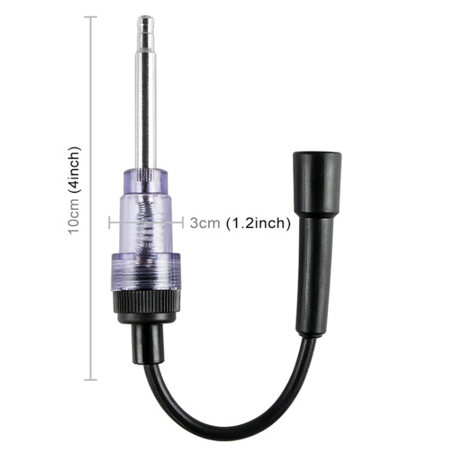 DC 12V Ignition Test Instrument Spark Plug Ignition Detector Auto Diagnostic Test Tool, Ignition ...